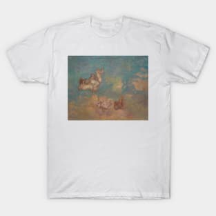 The Chariot of Apollo by Odilon Redon T-Shirt